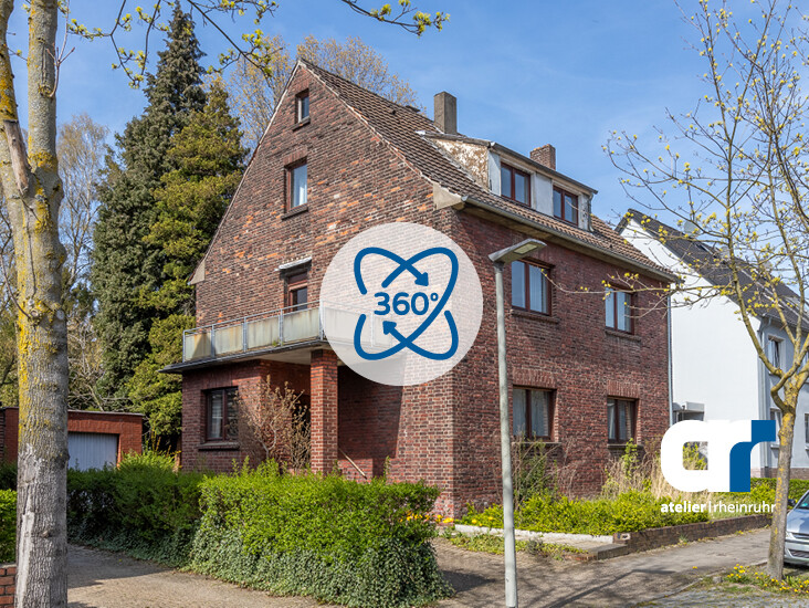 Frontansicht Mehrfamilienhaus Oberhausen