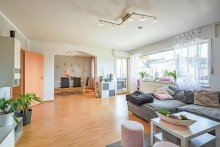 Wohn_Esszimmer 4,5-Raum ETW mit gro�em Balkon in OB-Buschhausen