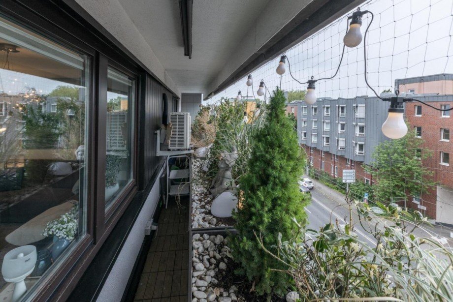 Balkon Dachgeschosswohnung Oberhausen