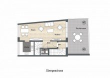 Grundriss OG Charmante Maisonette-Wohnung im Herzen Hiesfelds