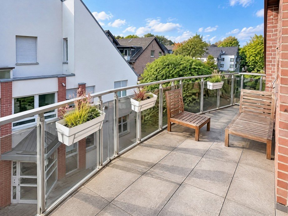 Balkon Dachgeschosswohnung Dinslaken