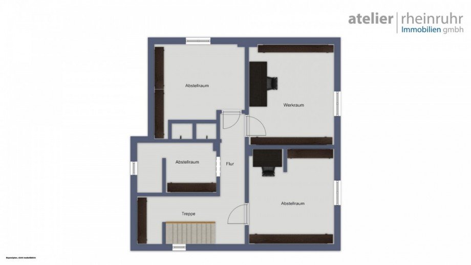 Grundriss Kellergeschoss Mehrfamilienhaus Oberhausen