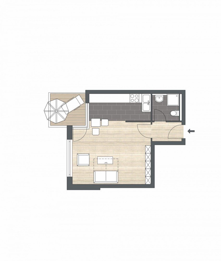 Grundriss Etagenwohnung Neuss