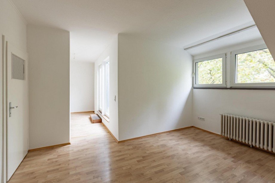 Wohnzimmer Dachgeschosswohnung Oberhausen