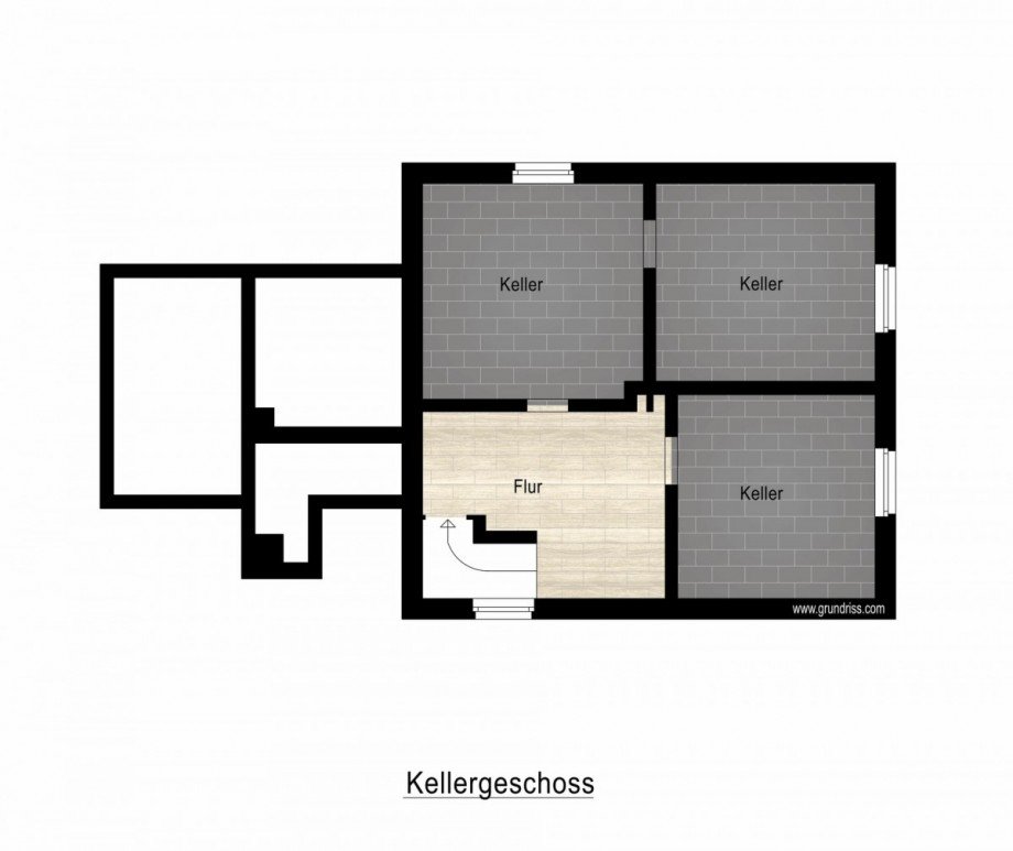 Kellergeschoss Einfamilienhaus Bottrop