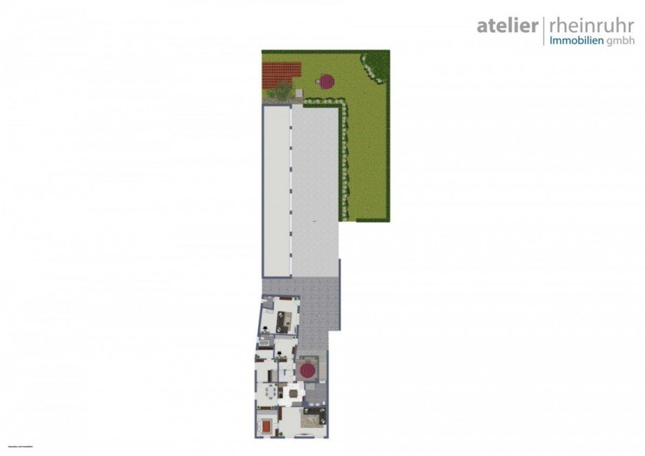 Au�enbereich Mehrfamilienhaus Oberhausen