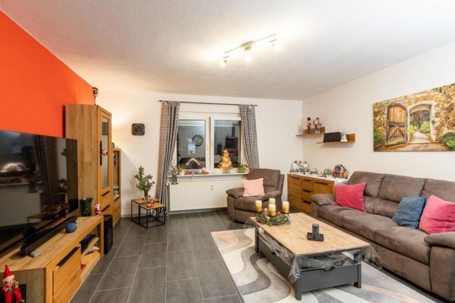 Wohnzimmer Etagenwohnung Gelsenkirchen