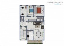 Grundriss 3.OG Gro�z�gige 4,5 Zimmer-Wohnung im Herzen von Oberhausen K�nigshardt