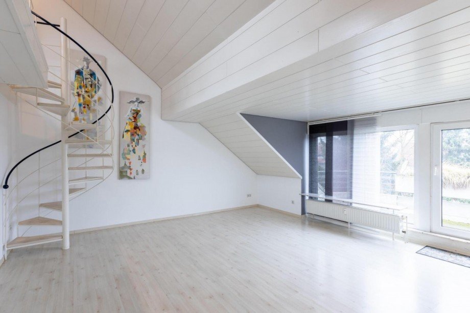 Wohnzimmer Etagenwohnung Bottrop