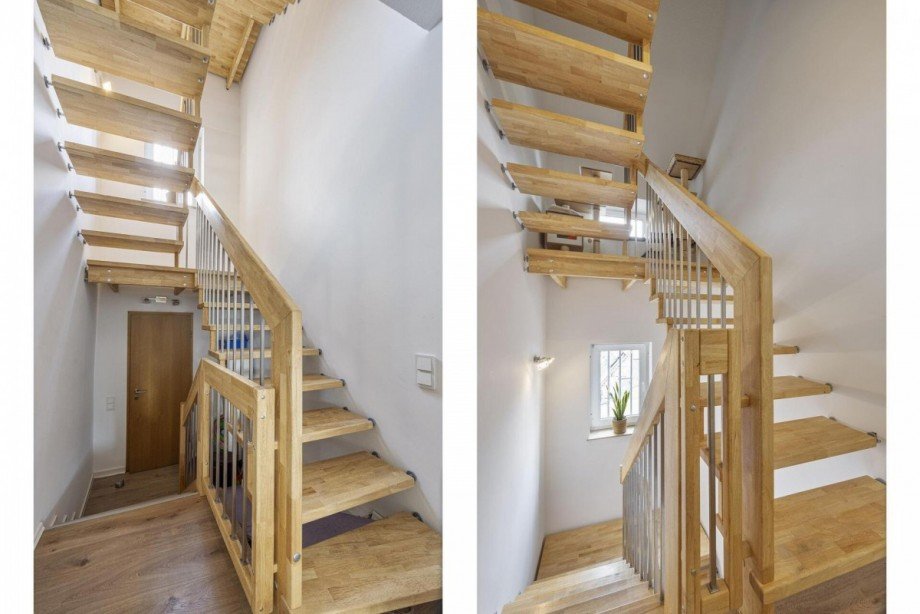 Treppenhaus_2 Doppelhaush�lfte Gladbeck