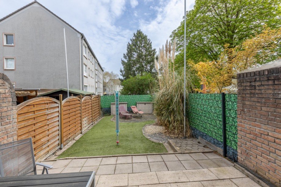 Garten Reihenmittelhaus Oberhausen