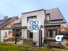 R�ckansicht Schick, modern, nachhaltig f�r die Familie in Gro� Reken